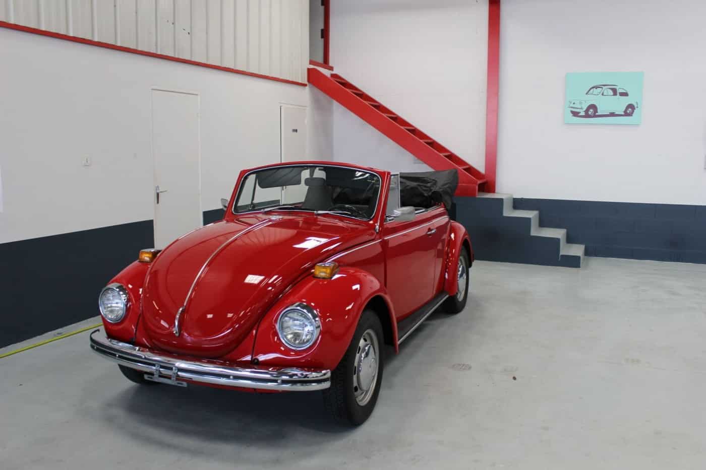 VW Coccinelle Cabriolet Rouge - Voiture vendue – CforCar