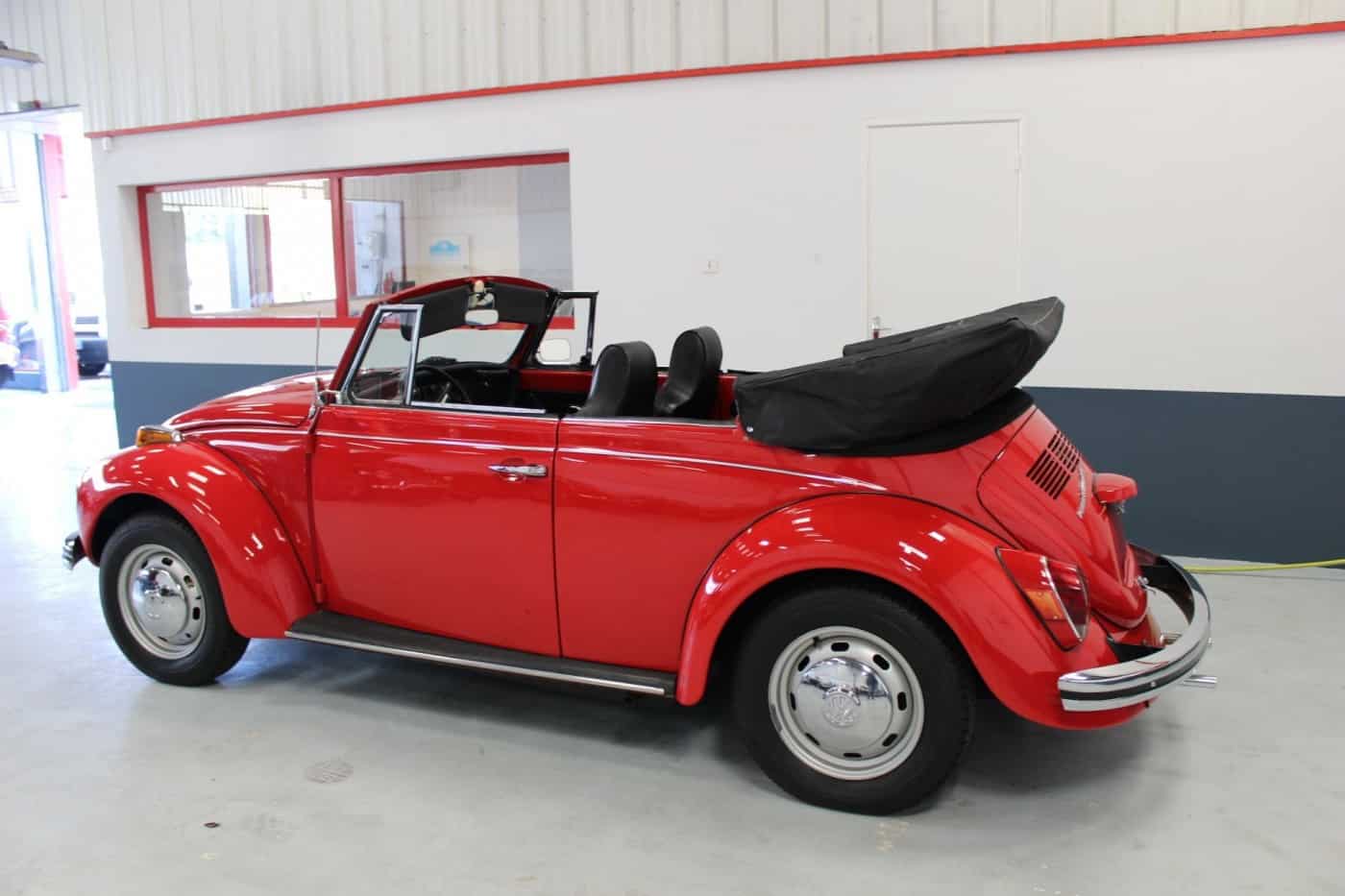 VW Coccinelle Cabriolet Rouge - Voiture vendue – CforCar