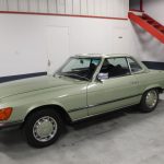 Voiture Ancienne Vendre Mercedes R107 280sl Vert 7