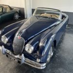 Voiture Ancienne Vendre Jaguar Xk150 Roadster Blue 1