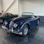 Voiture Ancienne Vendre Jaguar Xk150 Roadster Blue 3